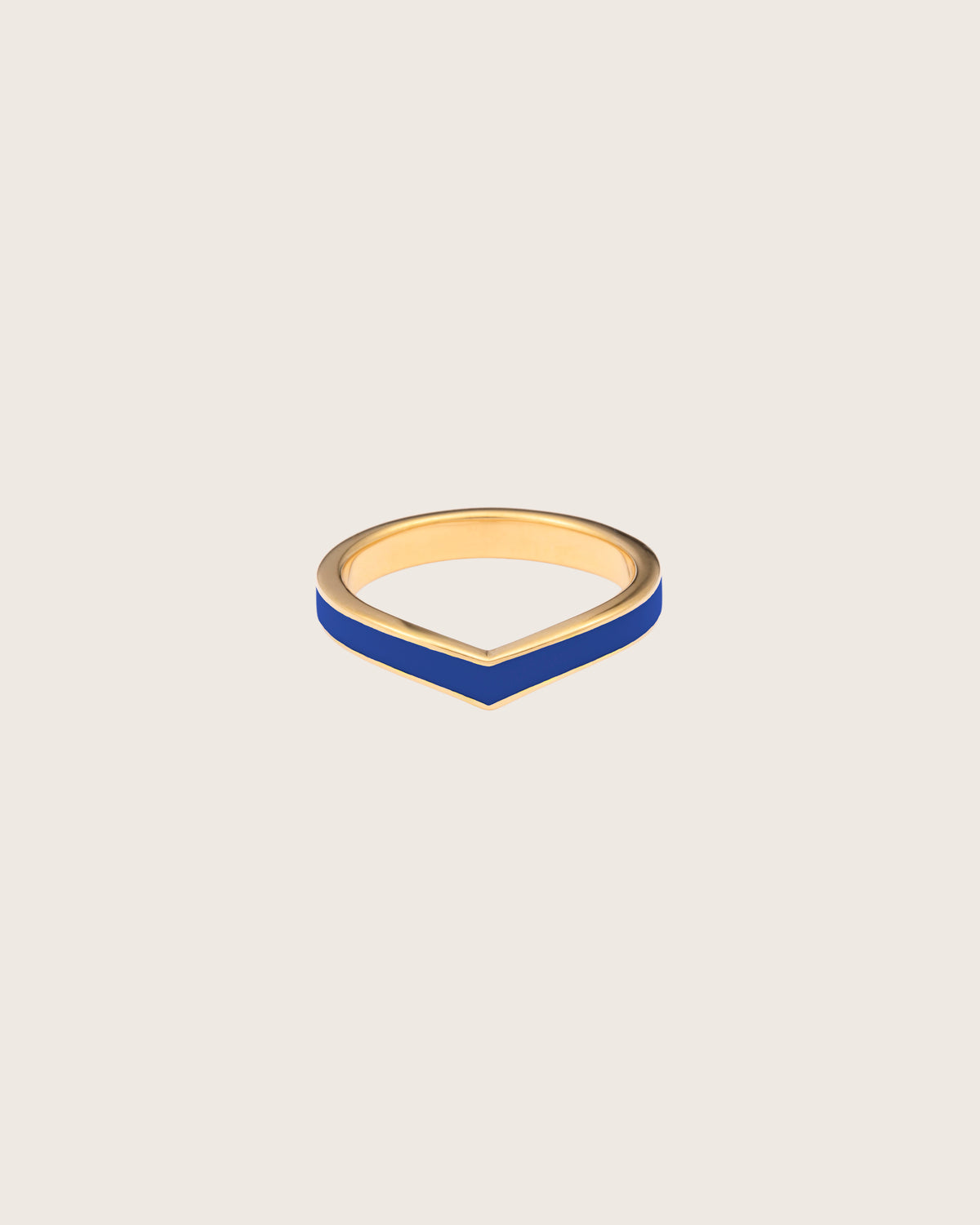 Chevron Ring Schmal